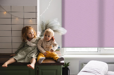 Roller blind for large window Pink