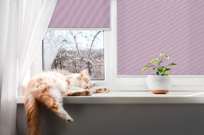 Roller blind for large window Pink
