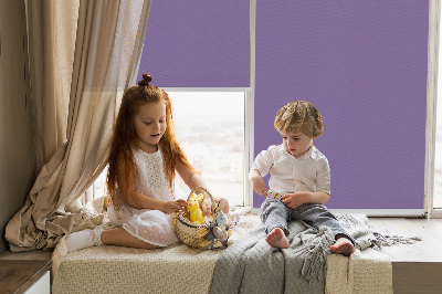 Fabric roller blind Purple