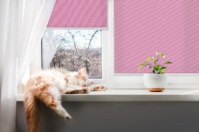 Modern roller blind Pink
