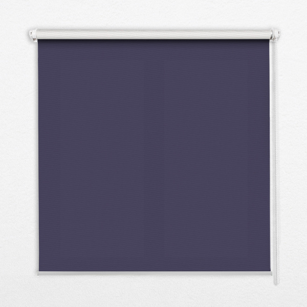 Roller blind for large window Dark purple