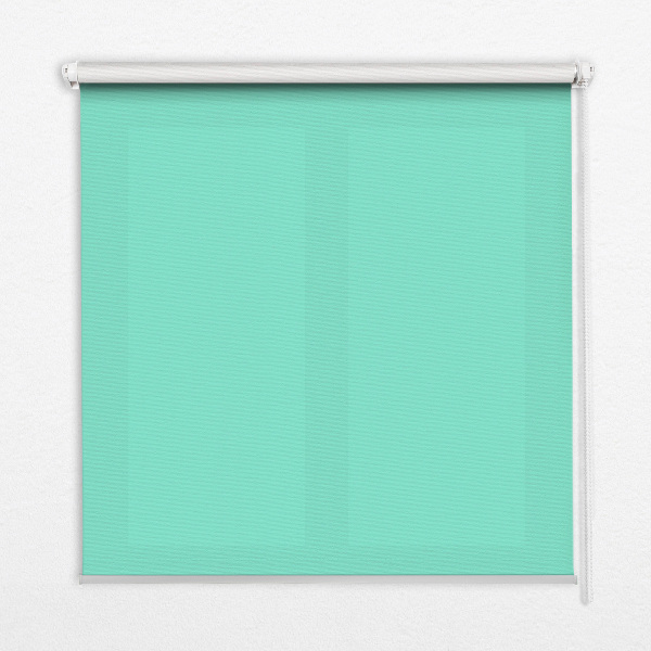 Modern roller blind Turquoise