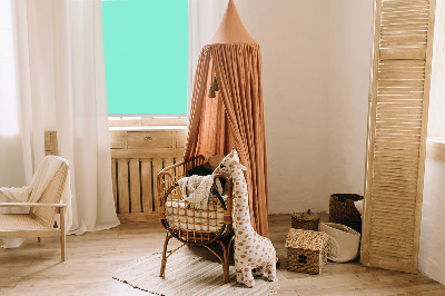 Modern roller blind Turquoise