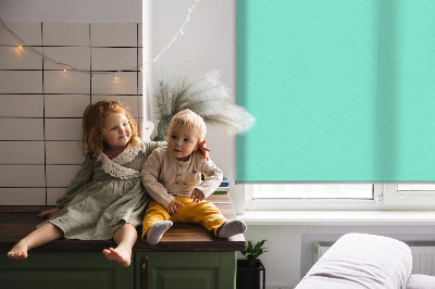 Modern roller blind Turquoise