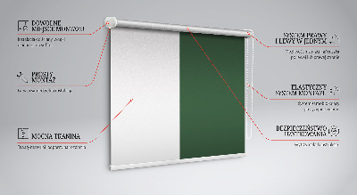 Modern roller blind Green