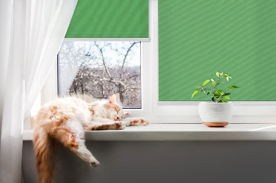 Fabric roller blind Green