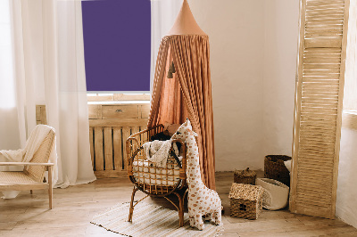 Roller blind for large window Purple