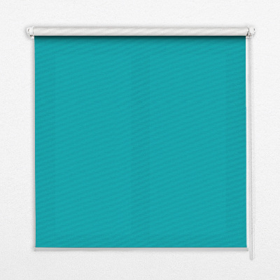 Fabric roller blind Turquoise