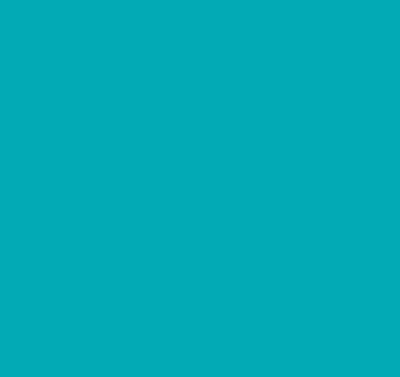 Fabric roller blind Turquoise