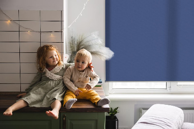 Modern roller blind Navy