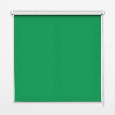 Roller blind for large window Green