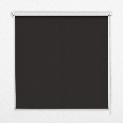 Fabric roller blind Black