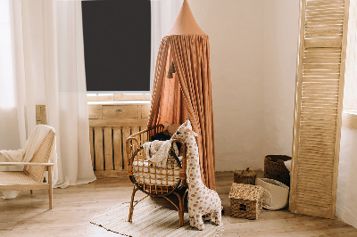 Fabric roller blind Black