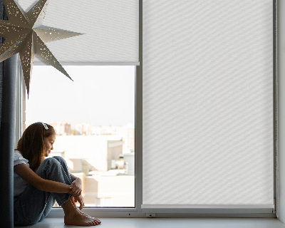Roller blind for large window Light gray