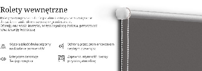 Fabric roller blind Gray