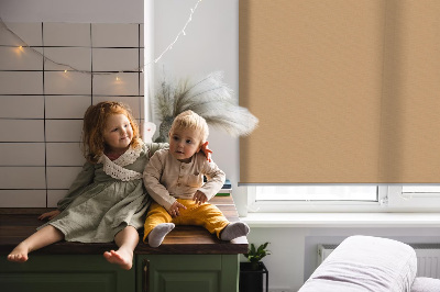 Fabric roller blind Beige