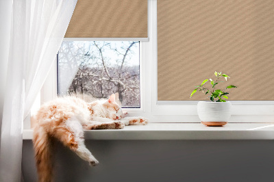 Fabric roller blind Beige