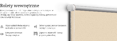 Modern roller blind Beige