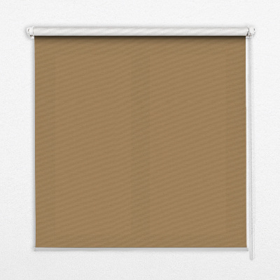 Roller blind for large window Brown