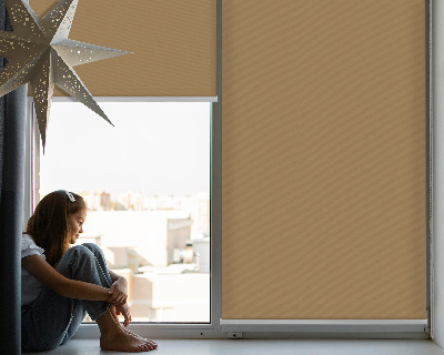 Roller blind for large window Brown