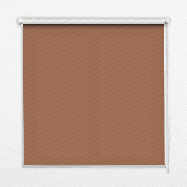 Fabric roller blind Brown
