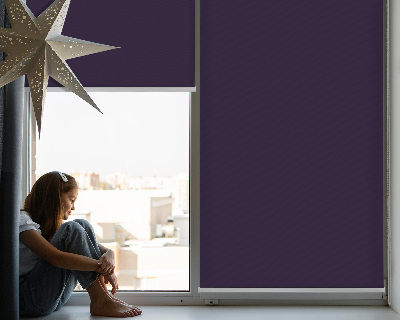 Modern roller blind Black
