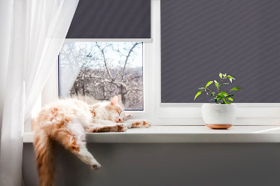Roller blind for large window Black