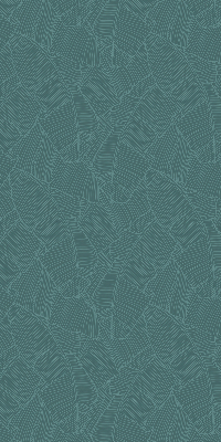 Modern roller blind Green palm leaves