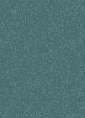 Modern roller blind Green palm leaves