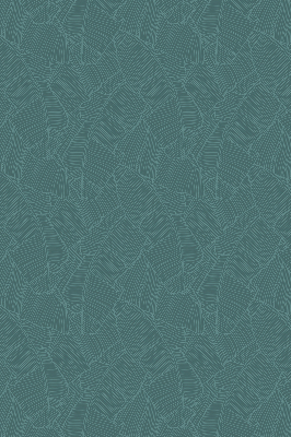 Modern roller blind Green palm leaves