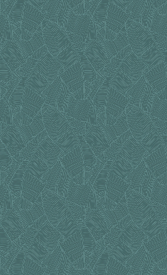 Modern roller blind Green palm leaves