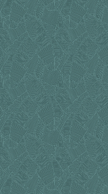 Modern roller blind Green palm leaves