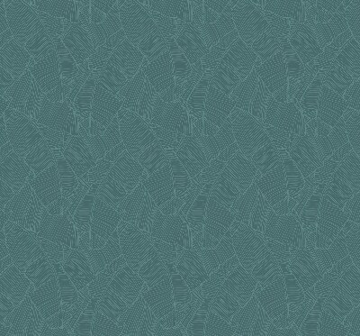 Modern roller blind Green palm leaves