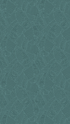 Modern roller blind Green palm leaves