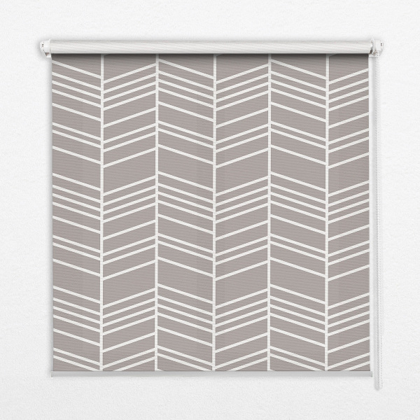 Fabric roller blind White firs