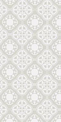 Modern roller blind Moroccan tile