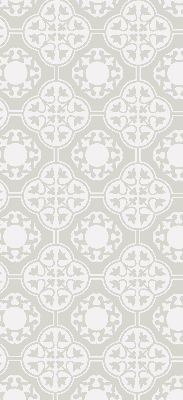Modern roller blind Moroccan tile