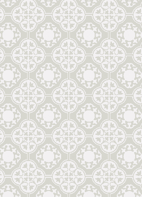 Modern roller blind Moroccan tile
