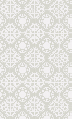 Modern roller blind Moroccan tile