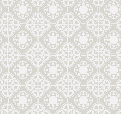 Modern roller blind Moroccan tile