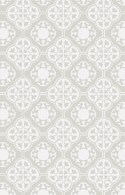 Modern roller blind Moroccan tile