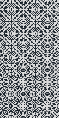 Fabric roller blind Portuguese tile