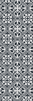 Fabric roller blind Portuguese tile