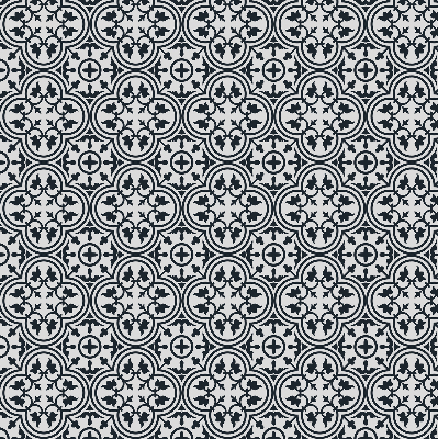 Fabric roller blind Portuguese tile