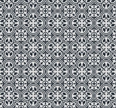 Fabric roller blind Portuguese tile