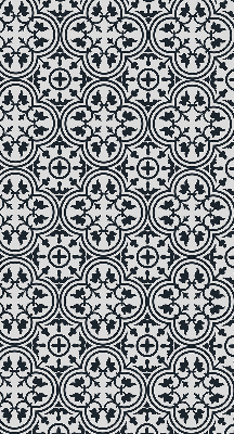 Fabric roller blind Portuguese tile