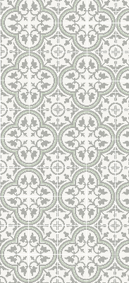 Modern roller blind Portuguese tile
