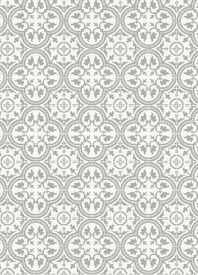 Modern roller blind Portuguese tile
