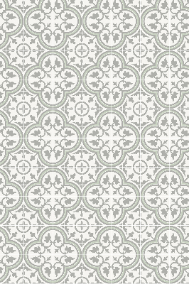 Modern roller blind Portuguese tile