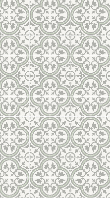 Modern roller blind Portuguese tile